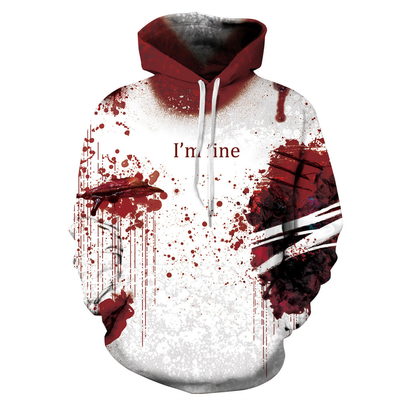 Mua Máy giặt in 3d Sublimation Hoodie trắng áo len áo len đa màu online manufacture