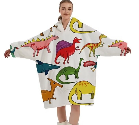 Mua Mùa đông Oversized Hooded chăn với tay áo vải mẫu có sẵn online manufacture