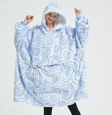 Mua Thick Hoodie Blanket Hoodie Fleece TV Blanket online manufacture