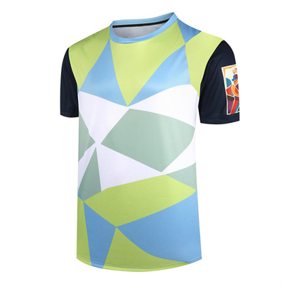 Mua Tùy chỉnh Sublimation khô nhanh áo thun tay ngắn thi đấu thể thao vòng cổ trên cùng in kỹ thuật số quà tặng áo thun văn hóa áo thun online manufacture