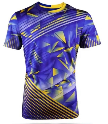 Máy giặt tay áo ngắn trắng Sublimation áo thun tùy chỉnh Logo in