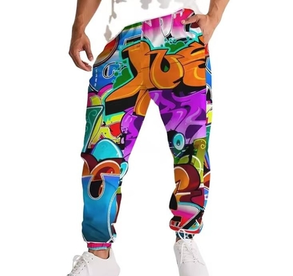 Full Print Sublimation Street Mens Sweatpants Tăng kích thước