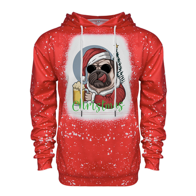 Màu sắc lông vải Tie Dye Sublimation Sweatshirts Nhiệt chuyển ấn