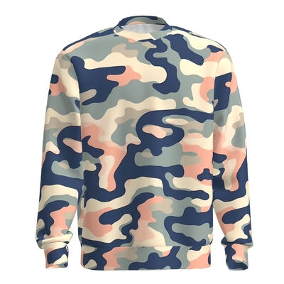 In kỹ thuật số Hoodie vòng cổ Sweatshirt Sublimation nhiệt Custom DIY Hoodie